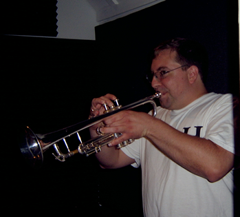 Dave with trumpet
