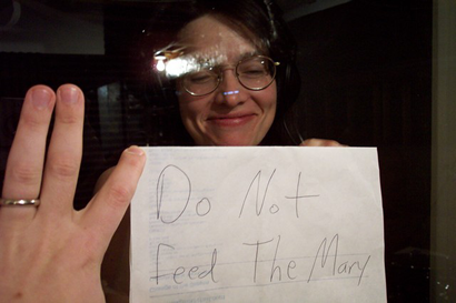 do not feed the mary